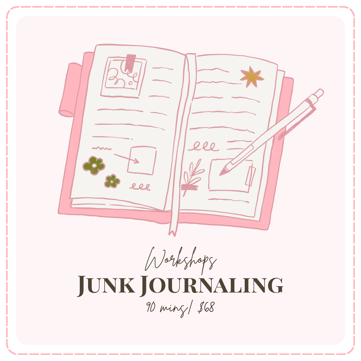 🗒️ Junk Journaling Workshop