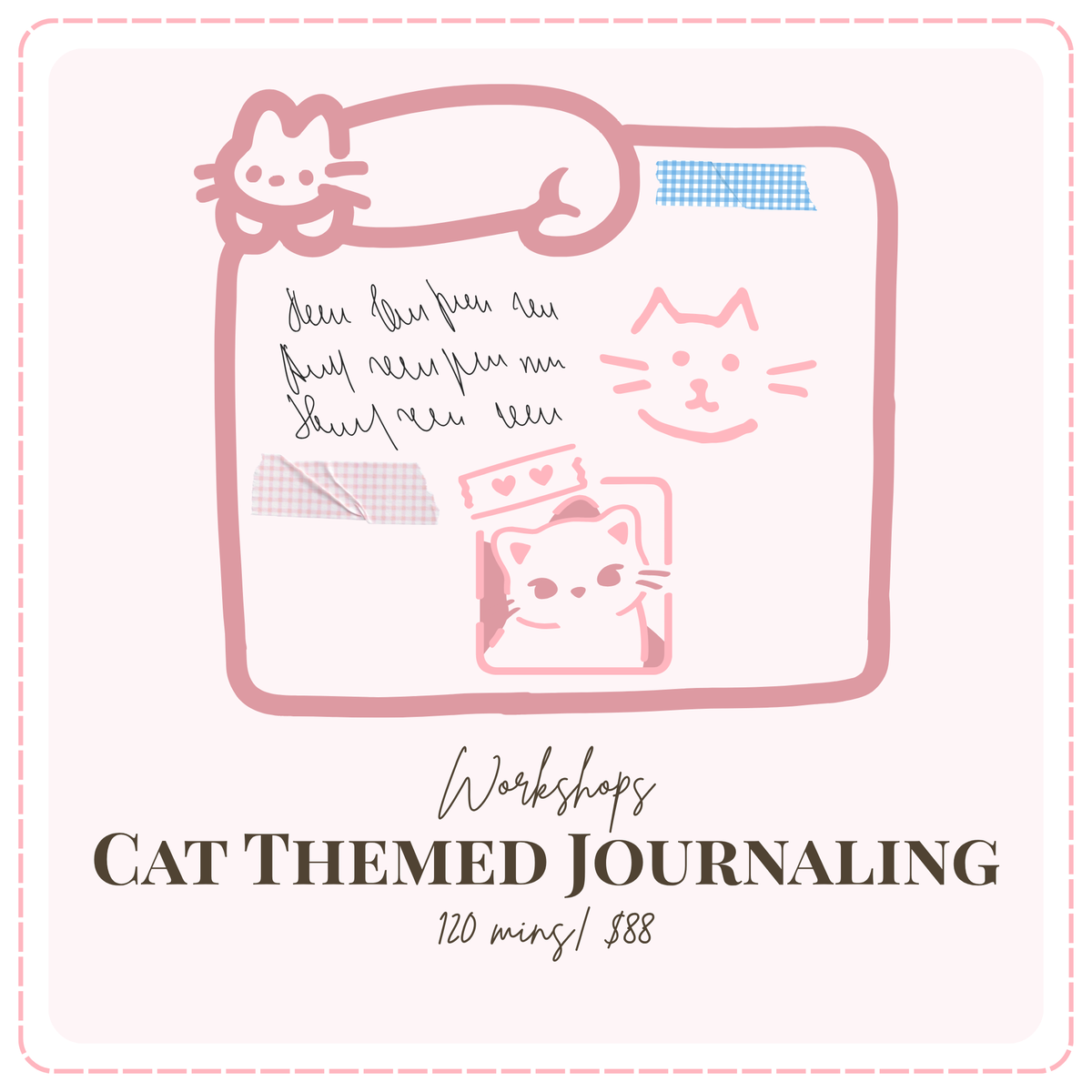 🐱 Cat Themed Journaling Workshop