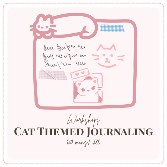 🐱 Cat Themed Journaling Workshop