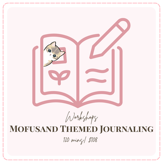 🐟 Mofusand Themed Journaling Workshop