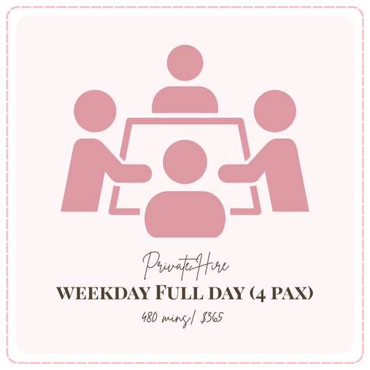 Private Hire — Up To 4 pax Weekday Full Day