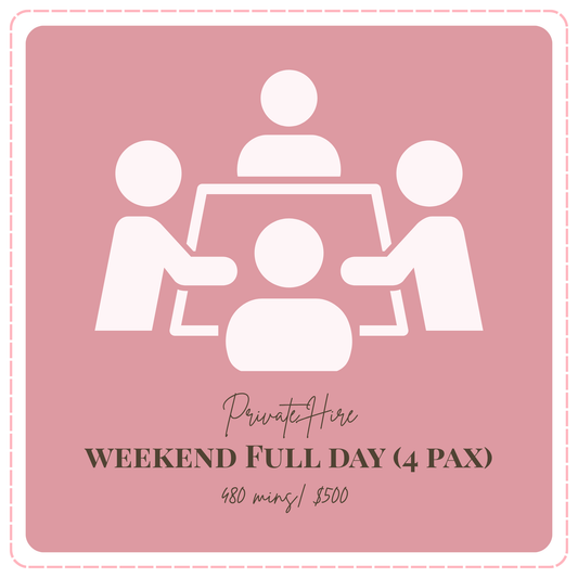 Private Hire — Up To 4 pax Weekend Full Day