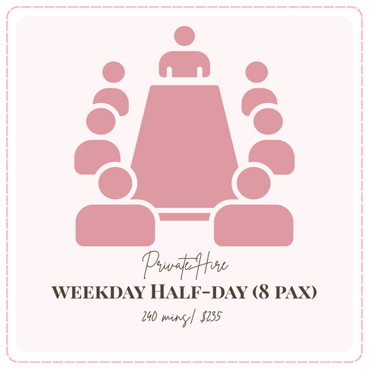 Private Hire — Up To 8 pax Weekday Half-Day