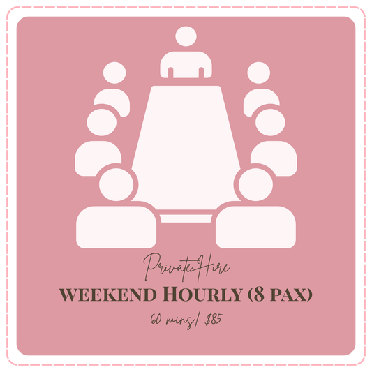 Private Hire — Up To 8 pax Weekend Hourly