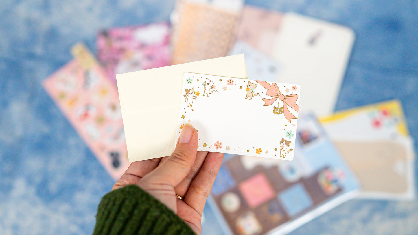 Cat Lover Stationery Bundle- Set A